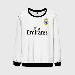 Свитшот мужской FC Real Madrid: Ramos Home 18-19, цвет: 3D-черный