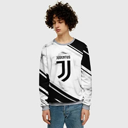 Свитшот мужской Juventus, цвет: 3D-меланж — фото 2