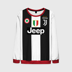 Свитшот мужской FC Juventus 18-19, цвет: 3D-красный