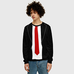 Свитшот мужской Hitman 47, цвет: 3D-черный — фото 2