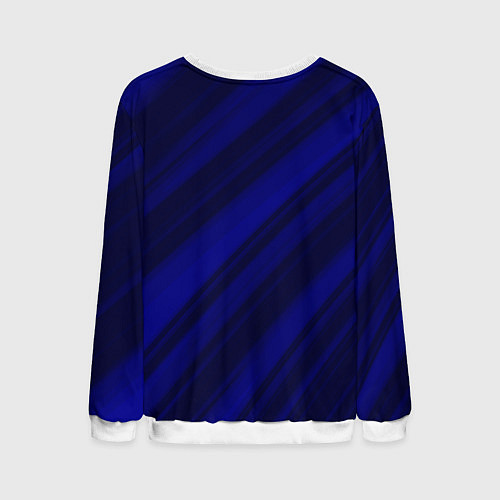 Мужской свитшот Ronaldo 7: Blue Sport / 3D-Белый – фото 2