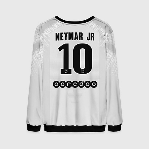 Мужской свитшот Neymar away 18-19 / 3D-Черный – фото 2