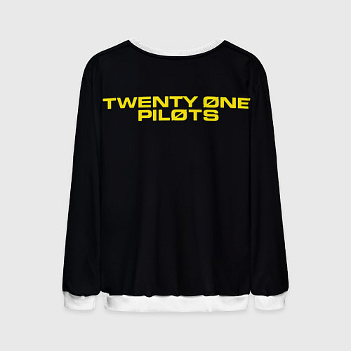 Мужской свитшот Twenty One Pilots: Trench / 3D-Белый – фото 2