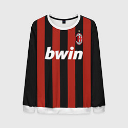 Свитшот мужской AC Milan: Ronaldo Retro, цвет: 3D-белый