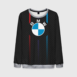 Свитшот мужской BMW: Three Lines, цвет: 3D-меланж