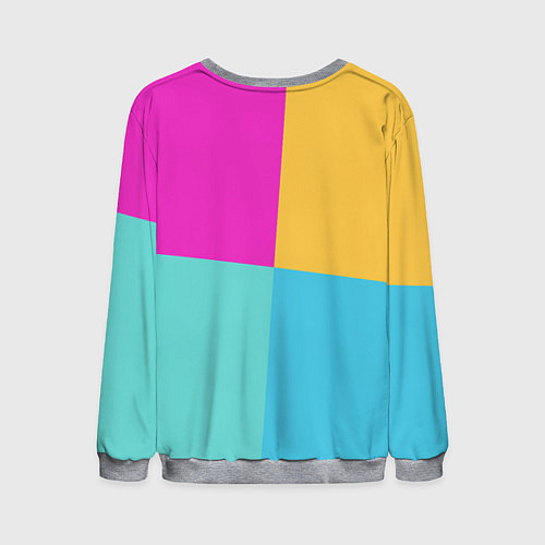 Мужской свитшот Fortnite Llama / 3D-Меланж – фото 2