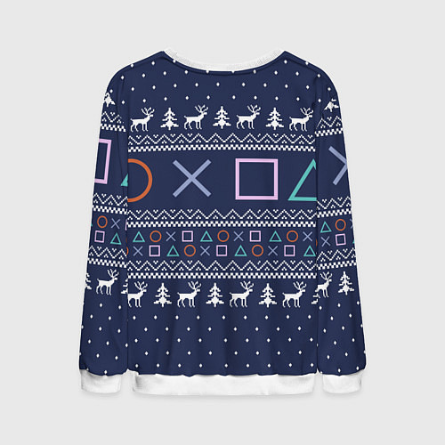 Мужской свитшот Winter PS / 3D-Белый – фото 2