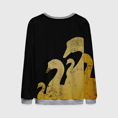 Мужской свитшот GUSSI: Gold Edition / 3D-Меланж – фото 2