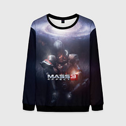 Свитшот мужской Mass Effect 3, цвет: 3D-черный