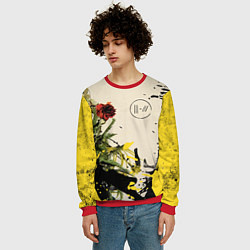 Свитшот мужской TOP: Chlorine, цвет: 3D-красный — фото 2