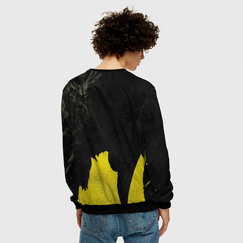 Мужской свитшот TOP: Trench / 3D-Черный – фото 4