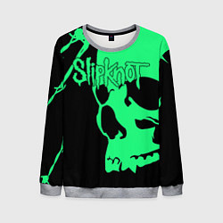 Свитшот мужской Slipknot: Acid Skull, цвет: 3D-меланж
