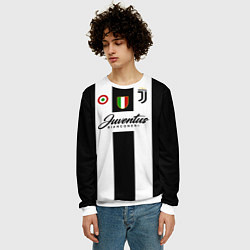 Свитшот мужской Ювентус, цвет: 3D-белый — фото 2