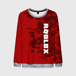 Мужской свитшот ROBLOX: Red Camo