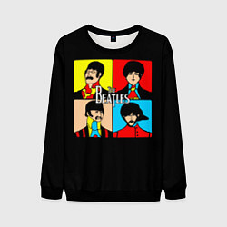 Мужской свитшот The Beatles: Pop Art