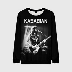 Свитшот мужской Kasabian Vocal, цвет: 3D-черный