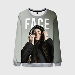 Свитшот мужской FACE: Slime, цвет: 3D-меланж