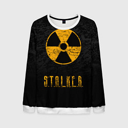 Свитшот мужской STALKER: Radioactive, цвет: 3D-белый