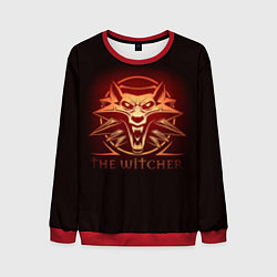 Свитшот мужской The Witcher, цвет: 3D-красный