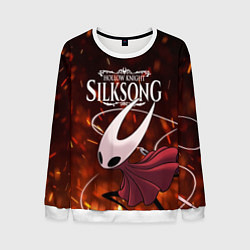 Свитшот мужской Hollow Knight: Silksong, цвет: 3D-белый