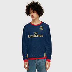 Свитшот мужской Sergio Ramos away 19-20, цвет: 3D-красный — фото 2