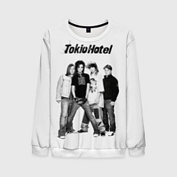 Мужской свитшот Tokio Hotel pop rock band