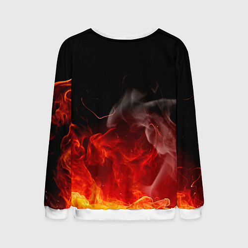 Мужской свитшот Сектор Газа / 3D-Белый – фото 2