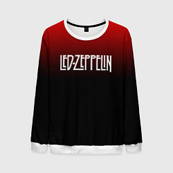 Свитшот мужской Led Zeppelin, цвет: 3D-белый