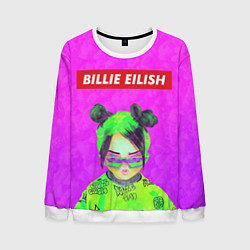 Свитшот мужской Billie Eilish, цвет: 3D-белый