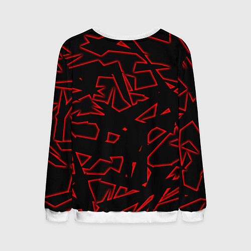 Мужской свитшот Алиса / 3D-Белый – фото 2