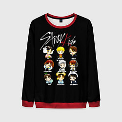 Свитшот мужской Stray Kids, цвет: 3D-красный