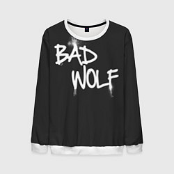 Свитшот мужской Bad Wolf, цвет: 3D-белый