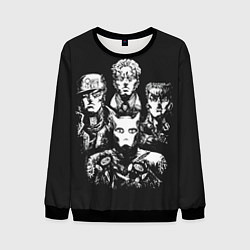 Свитшот мужской JoJo Bizarre Adventure, цвет: 3D-черный