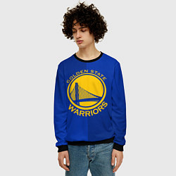 Свитшот мужской GOLDEN STATE WARRIORS, цвет: 3D-черный — фото 2
