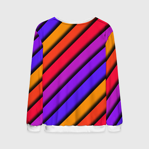 Мужской свитшот Руки Вверх / 3D-Белый – фото 2