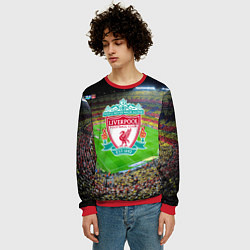 Свитшот мужской FC Liverpool, цвет: 3D-красный — фото 2