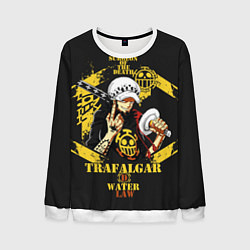 Свитшот мужской One Piece Trafalgar Water, цвет: 3D-белый