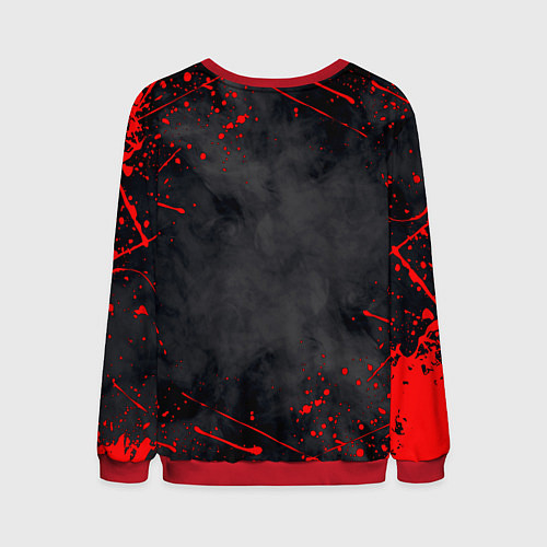 Мужской свитшот АлисА / 3D-Красный – фото 2
