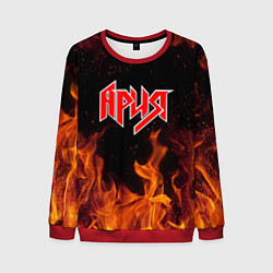 Свитшот мужской АРИЯ, цвет: 3D-красный