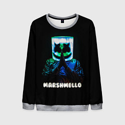 Свитшот мужской Marshmello, цвет: 3D-меланж