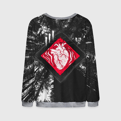 Мужской свитшот DBD - beating heart / 3D-Меланж – фото 2