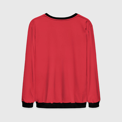 Мужской свитшот Сакура Айкидо / 3D-Черный – фото 2