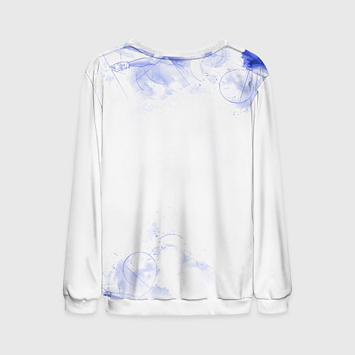 Мужской свитшот Фигурное катание / 3D-Белый – фото 2