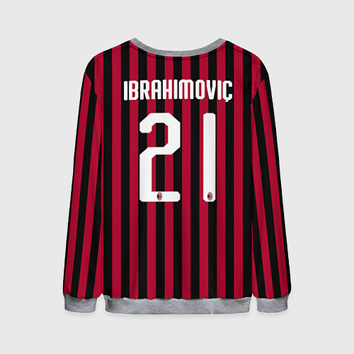 Мужской свитшот Ibrahimovic home 19-20 / 3D-Меланж – фото 2