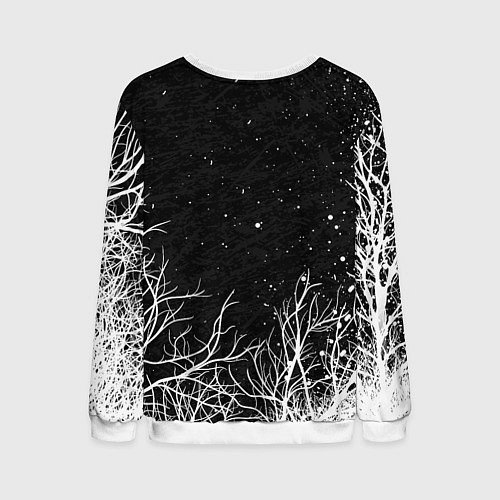 Мужской свитшот ВЕДЬМАК / 3D-Белый – фото 2