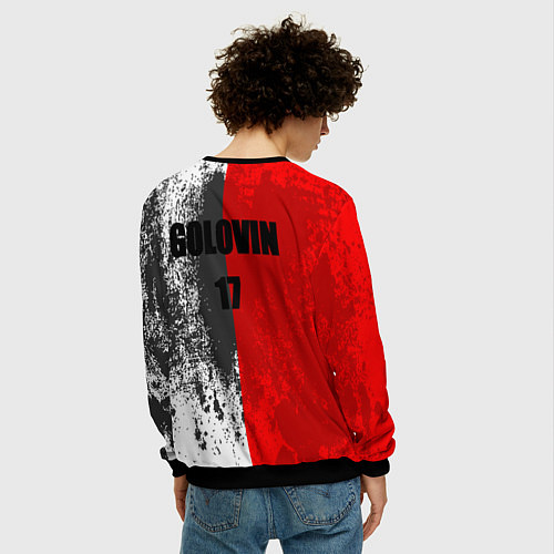 Мужской свитшот Головин / 3D-Черный – фото 4