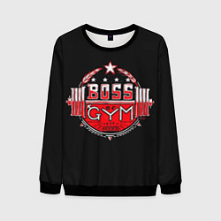 Мужской свитшот Boss of GYM акварель