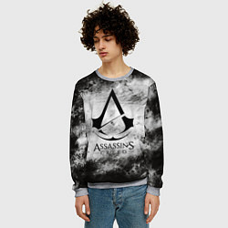 Свитшот мужской Assassin’s Creed, цвет: 3D-меланж — фото 2