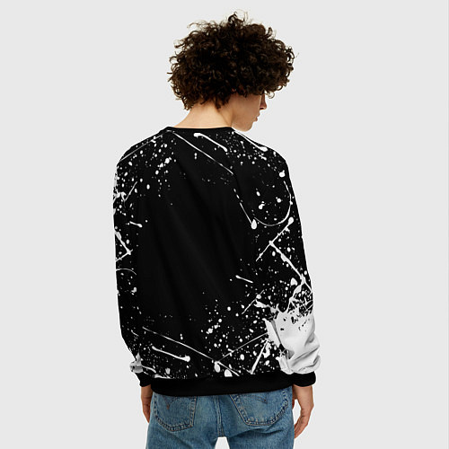 Мужской свитшот ASSASSINS CREED / 3D-Черный – фото 4