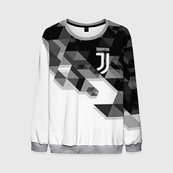 Свитшот мужской JUVENTUS, цвет: 3D-меланж